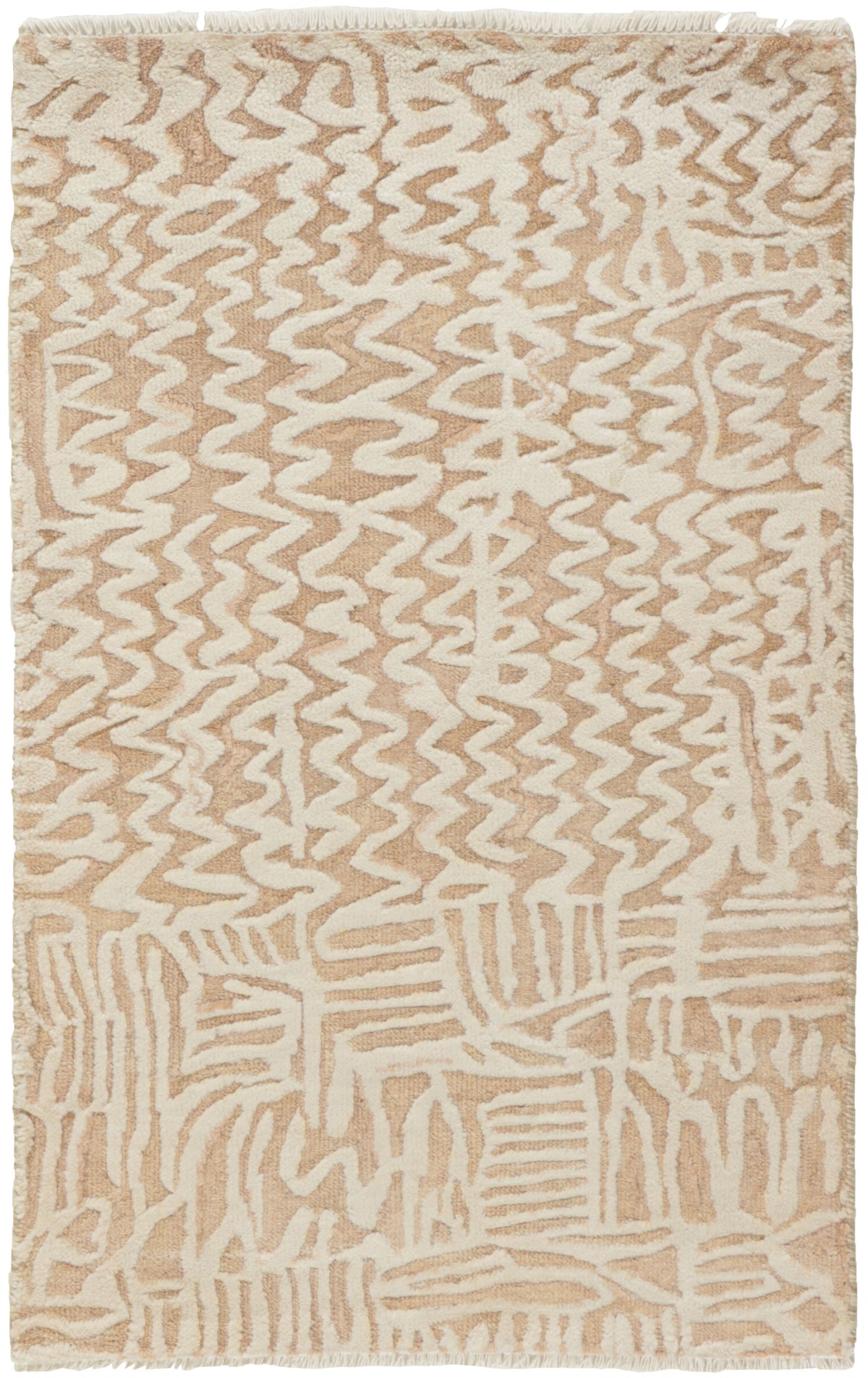 The Damask Collection: Elegant Hand Knotted Rugs from Kashmir for Your Home60 cm x 90 cm