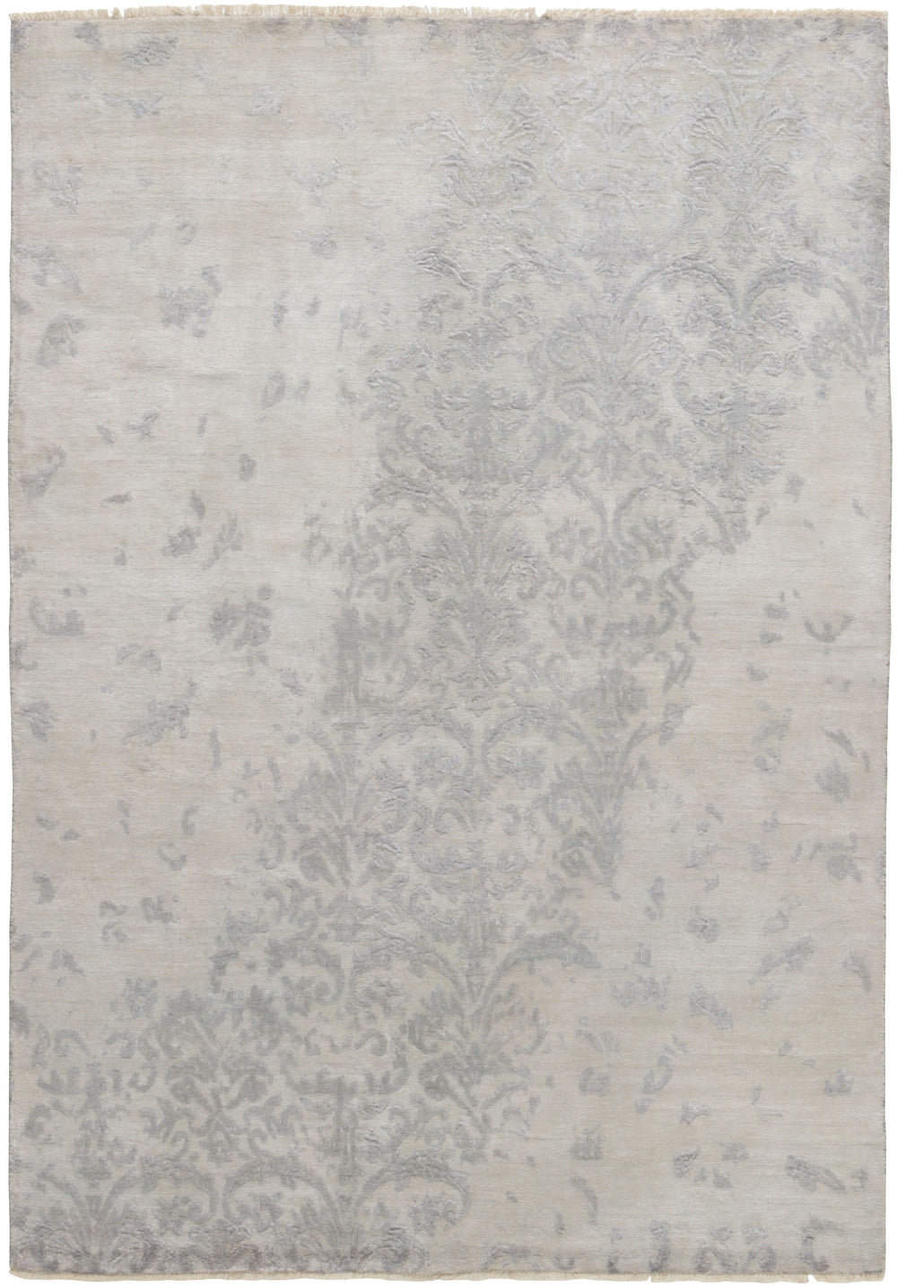 The Damask Collection: Hand Knotted Rugs from Kashmir for Classic Interiors144 cm x 202 cm