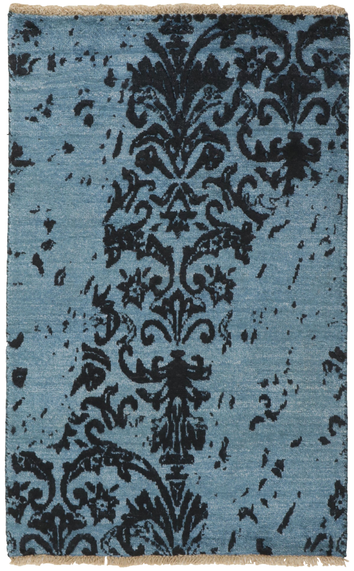 The Damask Collection: Superior Hand Knotted Rugs from Kashmir for Every Space60 cm x 90 cm