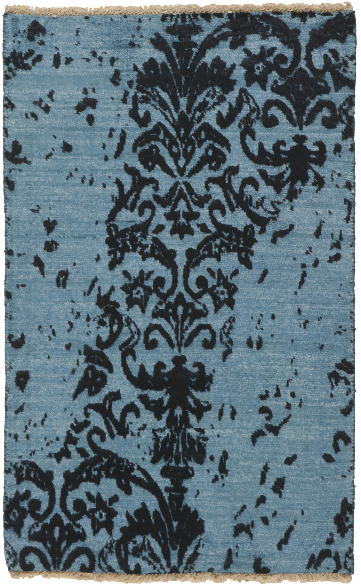 Timeless Hand Knotted Kashmir Rugs - The Damask Collection for Stylish Spaces60 cm x 90 cm