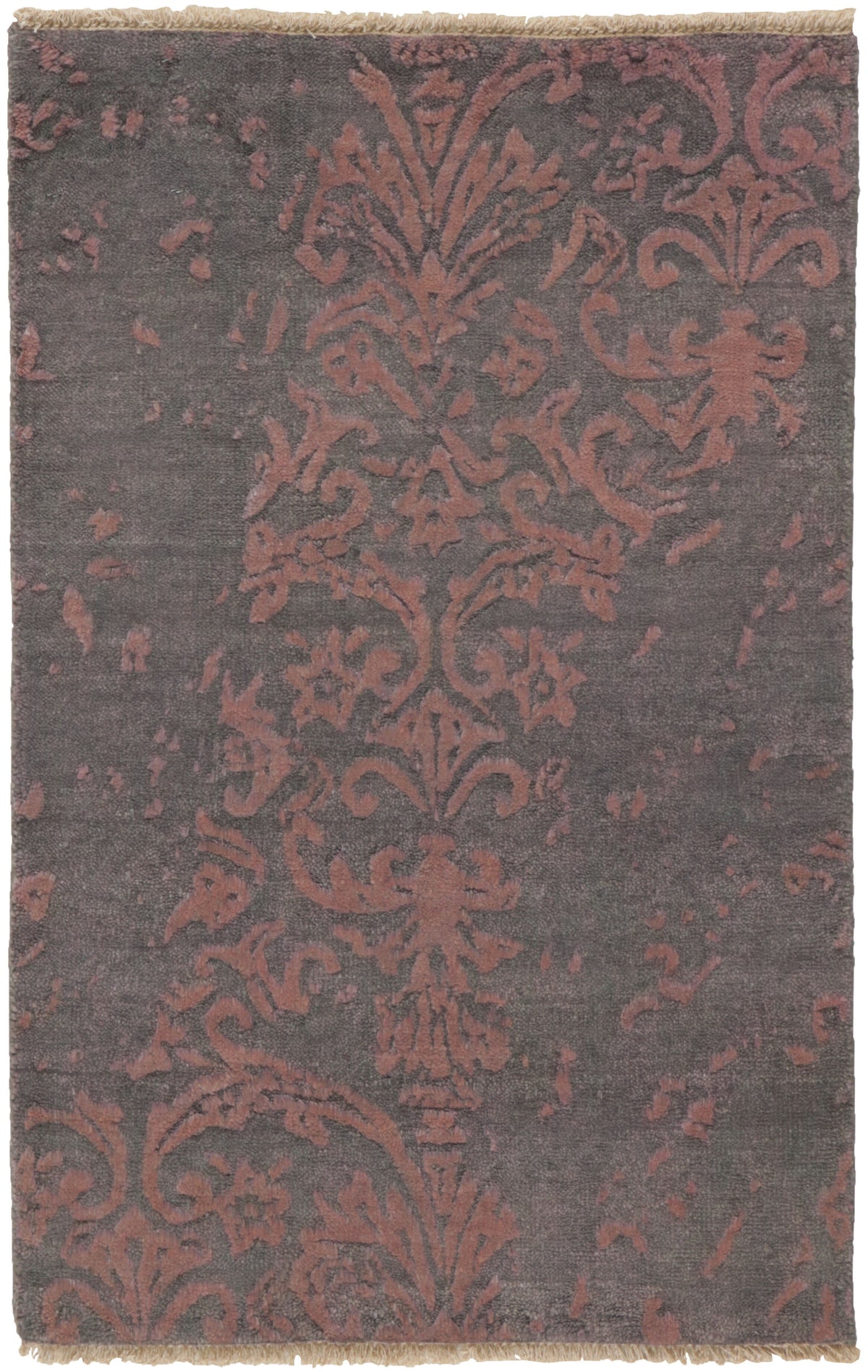 The Damask Collection: Timeless Hand Knotted Rugs from Kashmir for Every Room60 cm x 90 cm