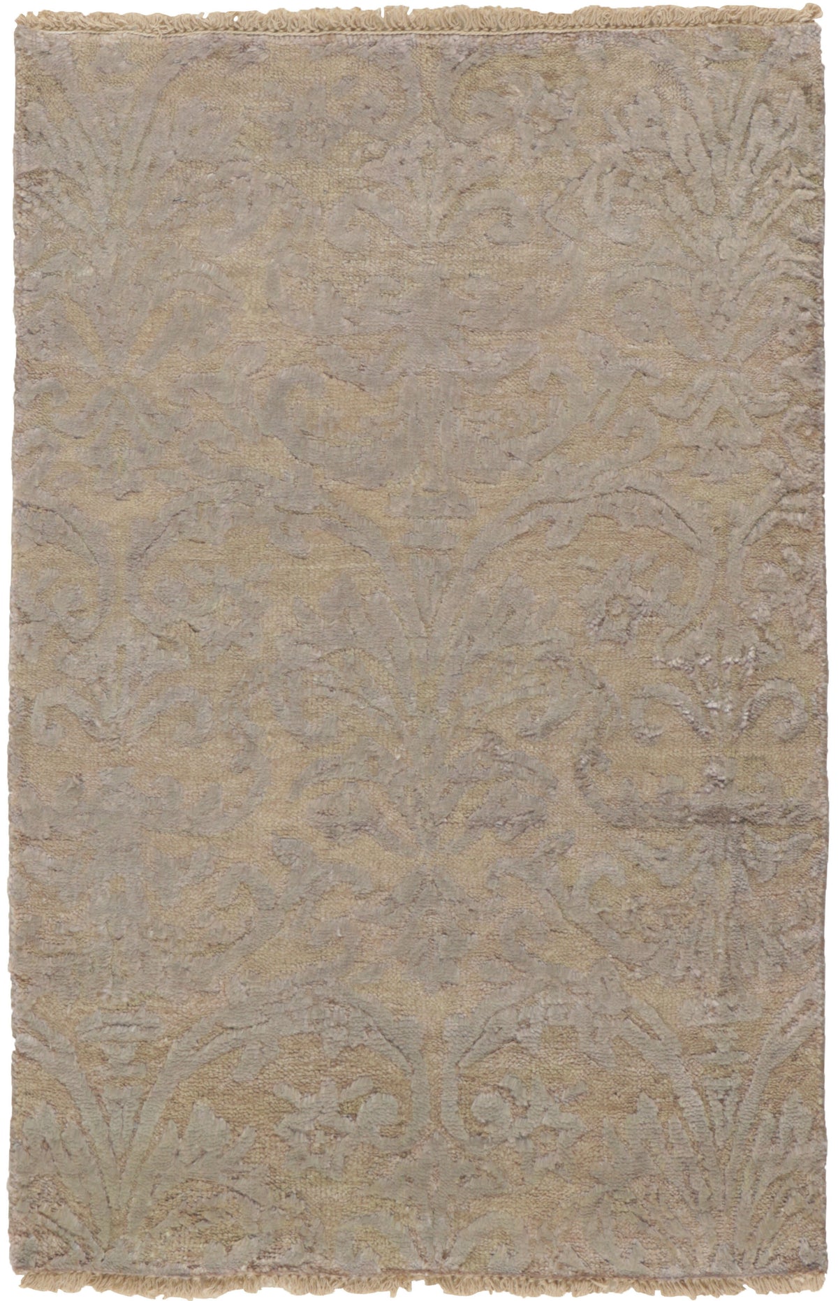 The Damask Collection: Elegant Hand Knotted Rugs from Kashmir for Your Home60 cm x 90 cm