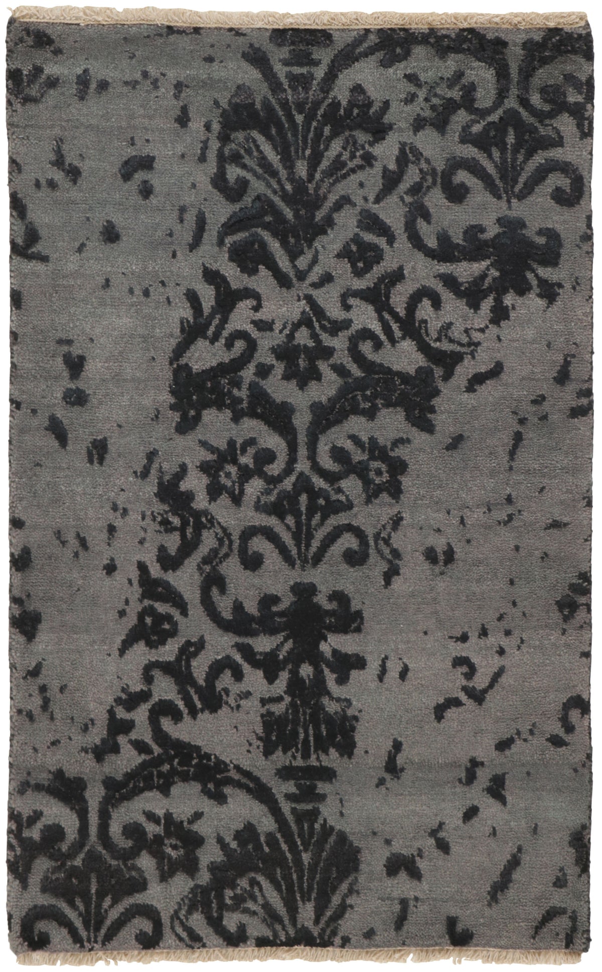 The Damask Collection: Timeless Hand Knotted Kashmir Rugs for Classic Style60 cm x 90 cm