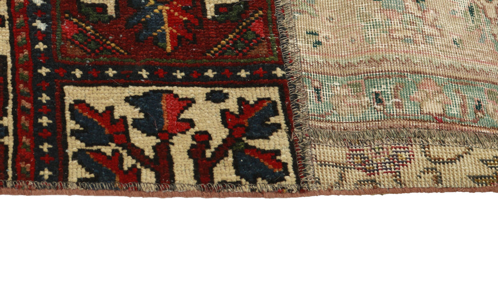 Vintage Royal Patchwork Rugs | Antique Persian Handcraft143 cm x 201 cm