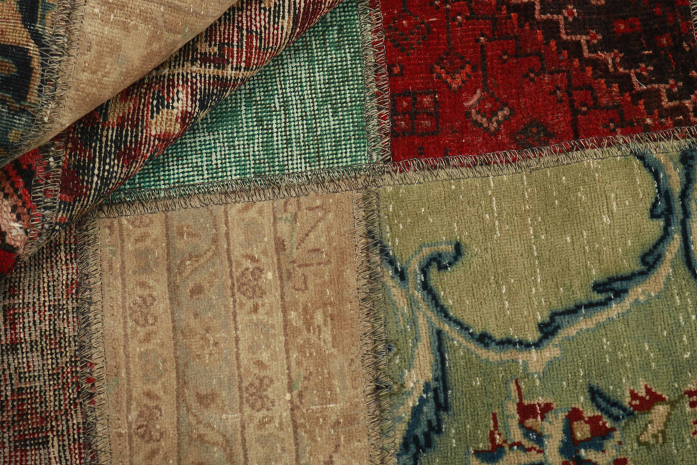 Vintage Royal Patchwork Rugs | Antique Persian Handcraft141 cm x 200 cm