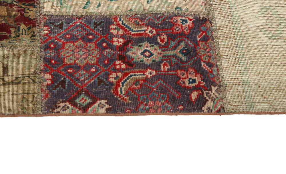 Vintage Royal Patchwork Rugs | Antique Persian Handcraft141 cm x 200 cm