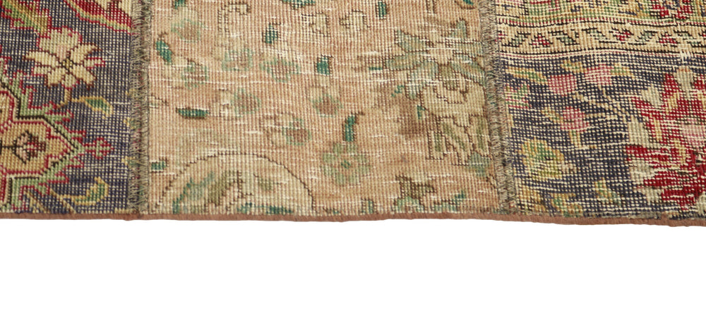 Vintage Royal Patchwork Rugs | Antique Persian Handcraft142 cm x 203 cm