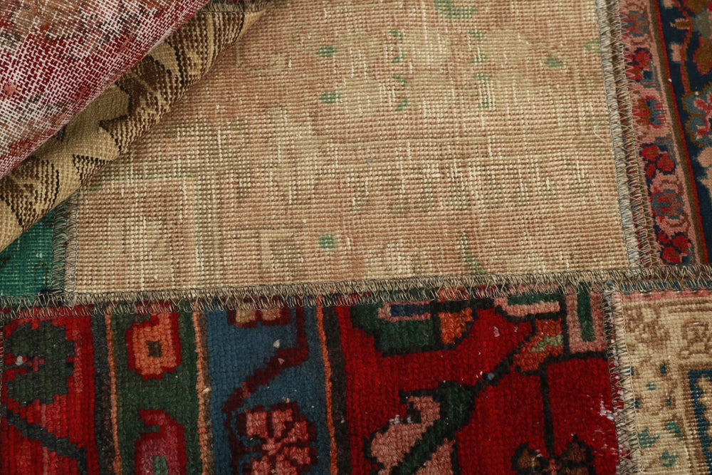 Vintage Royal Patchwork Rugs | Antique Persian Handcraft142 cm x 195 cm