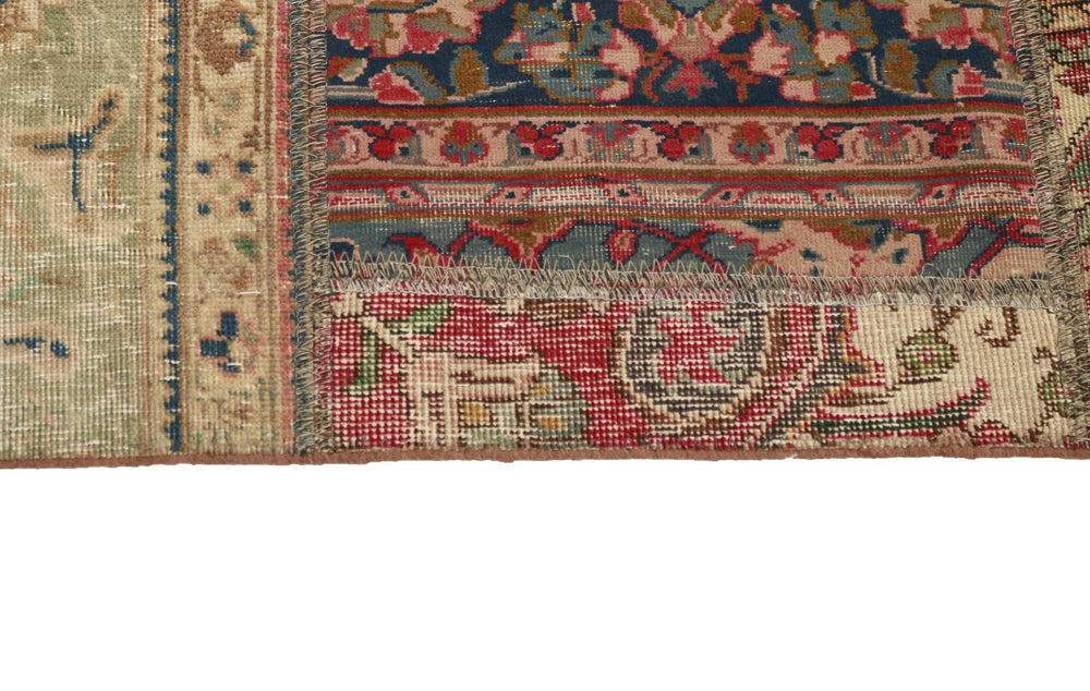 Vintage Royal Patchwork Rugs | Antique Persian Handcraft142 cm x 195 cm