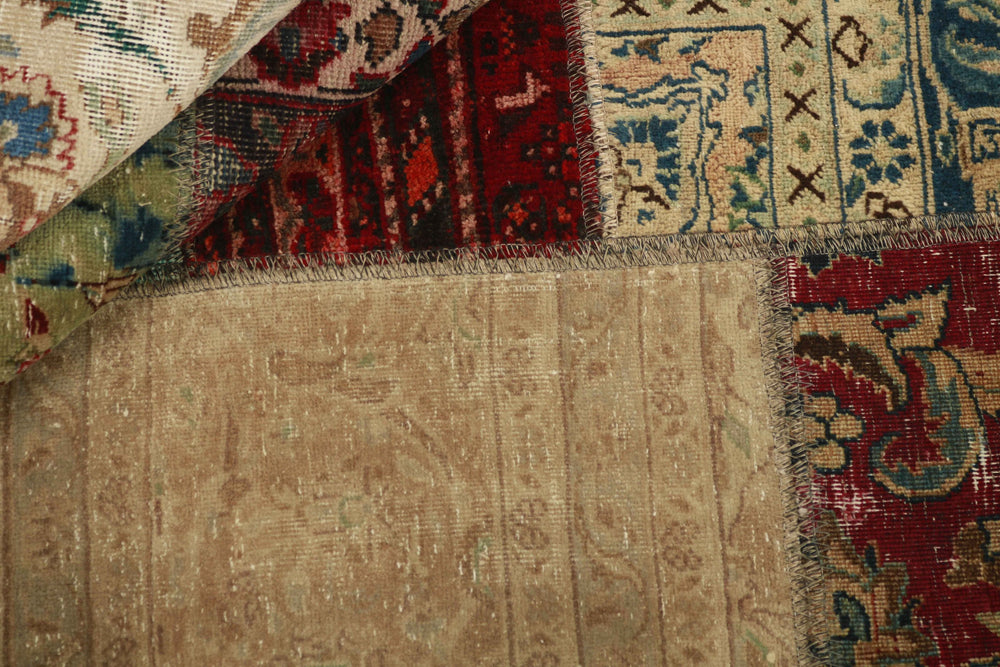 Vintage Royal Patchwork Rugs | Antique Persian Handcraft141 cm x 200 cm