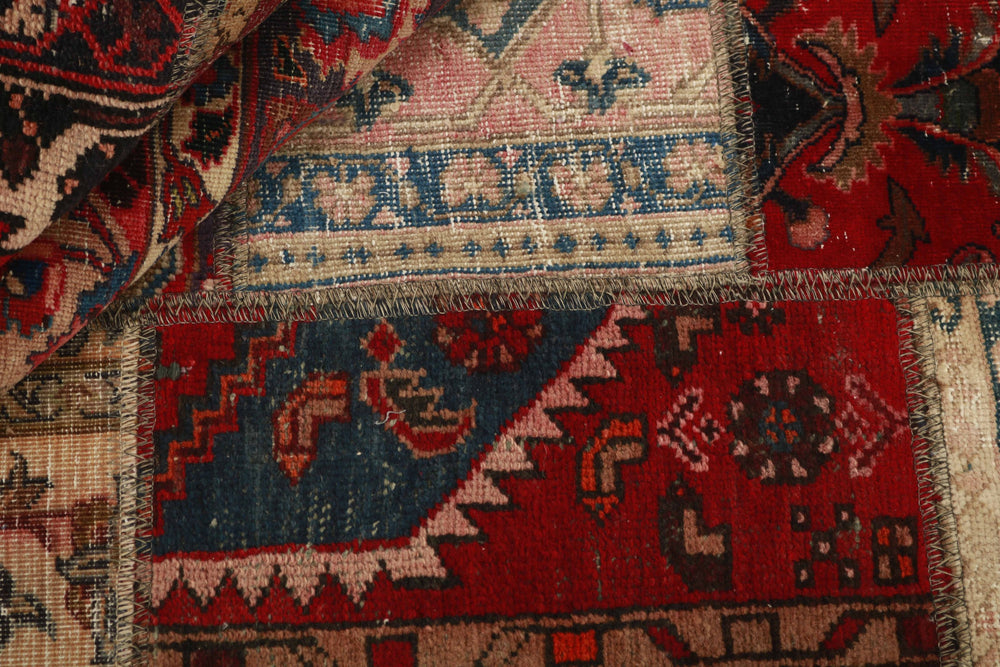 Vintage Royal Patchwork Rugs | Antique Persian Handcraft143 cm x 202 cm