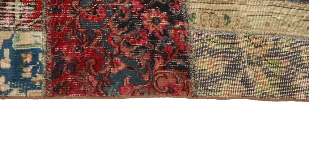 Vintage Royal Patchwork Rugs | Antique Persian Handcraft144 cm x 207 cm