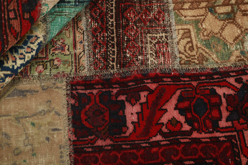 Vintage Royal Patchwork Rugs | Antique Persian Handcraft141 cm x 200 cm