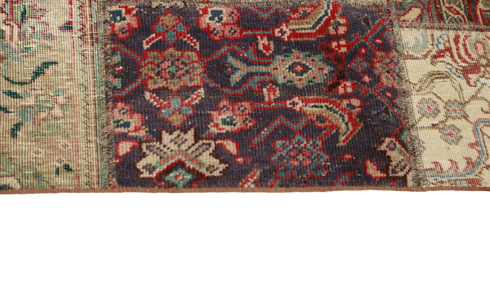 Vintage Royal Patchwork Rugs | Antique Persian Handcraft141 cm x 200 cm