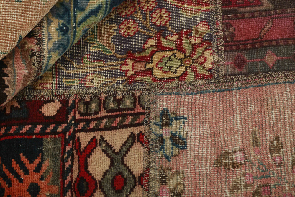 Vintage Royal Patchwork Rugs | Antique Persian Handcraft142 cm x 200 cm