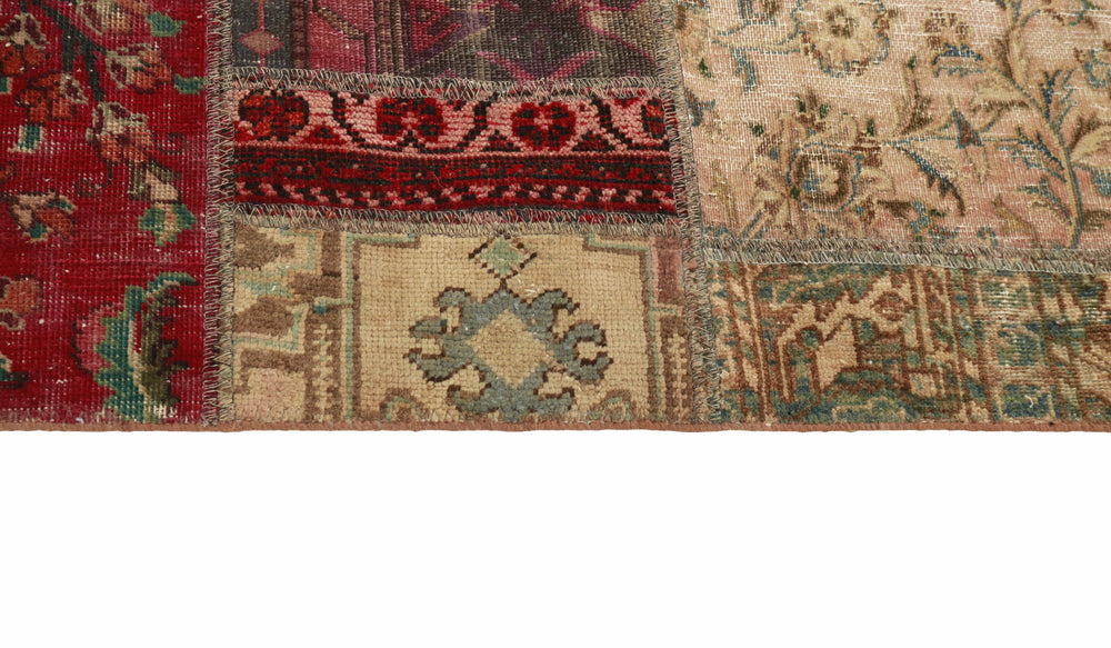 Vintage Royal Patchwork Rugs | Antique Persian Handcraft142 cm x 200 cm