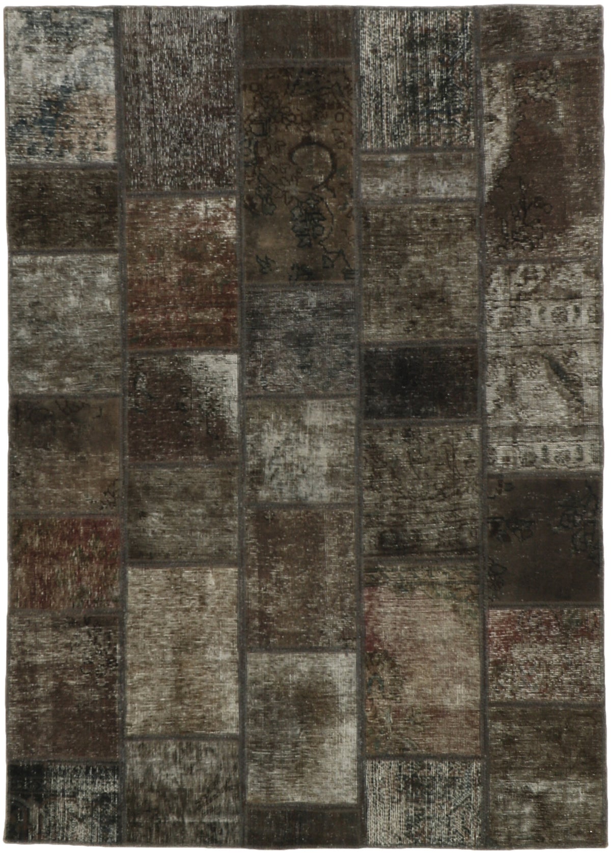 Vintage Royal Patchwork Rugs | Antique Persian Handcraft146 cm x 205 cm