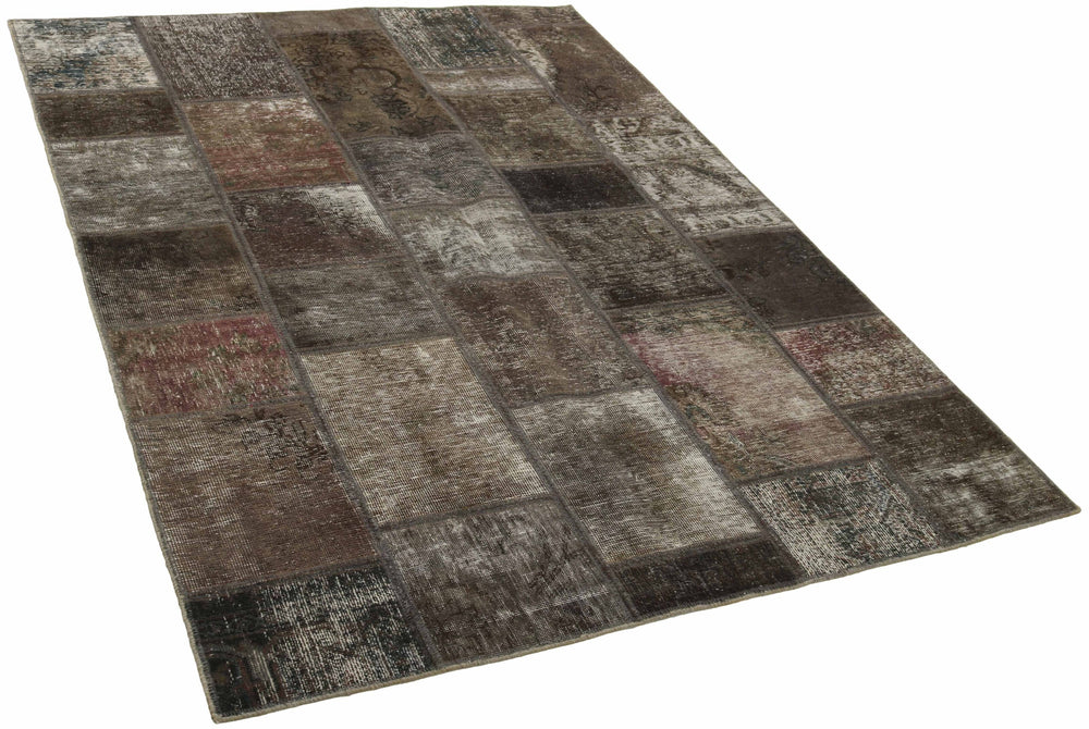 Vintage Royal Patchwork Rugs | Antique Persian Handcraft146 cm x 205 cm