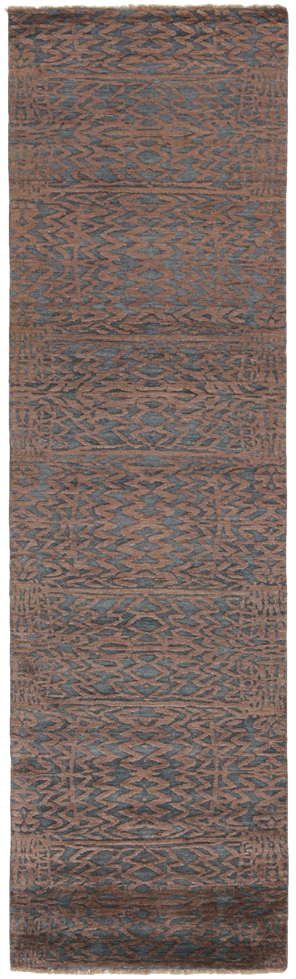 Discover Elegant Hand Knotted Kashmir Rugs in The Damask Collection82 cm x 302 cm