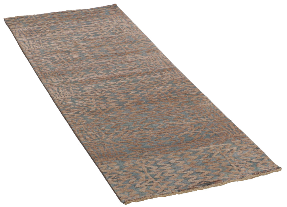 The Damask Collection: Hand Knotted Rugs from Kashmir for Classic Interiors83 cm x 250 cm