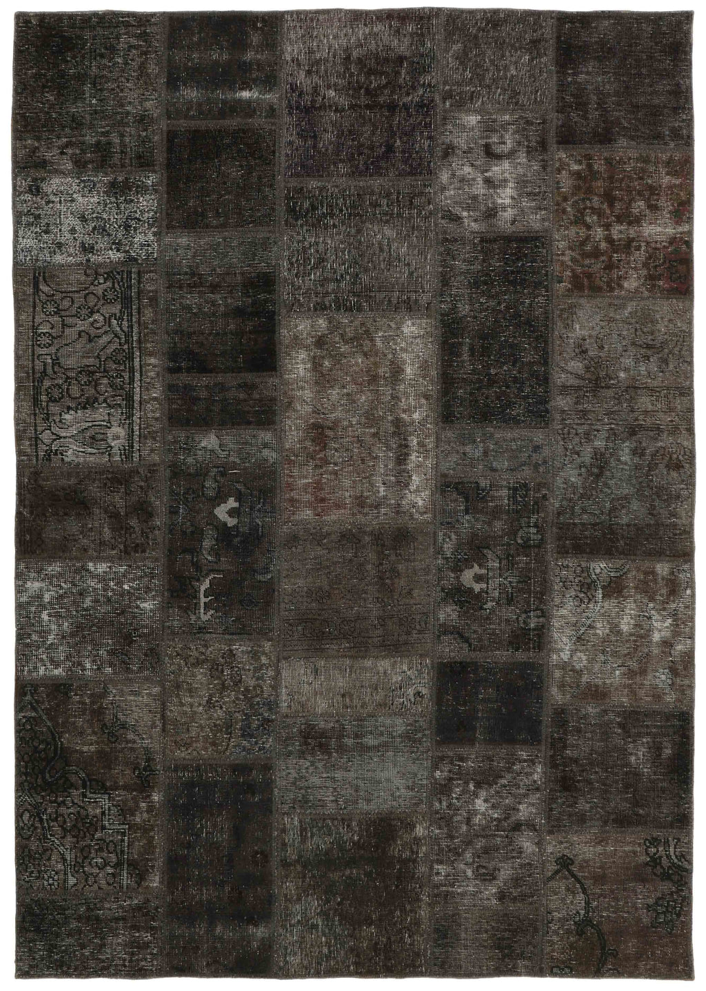 Vintage Royal Patchwork Rugs | Antique Persian Handcraft170 cm x 241 cm ...