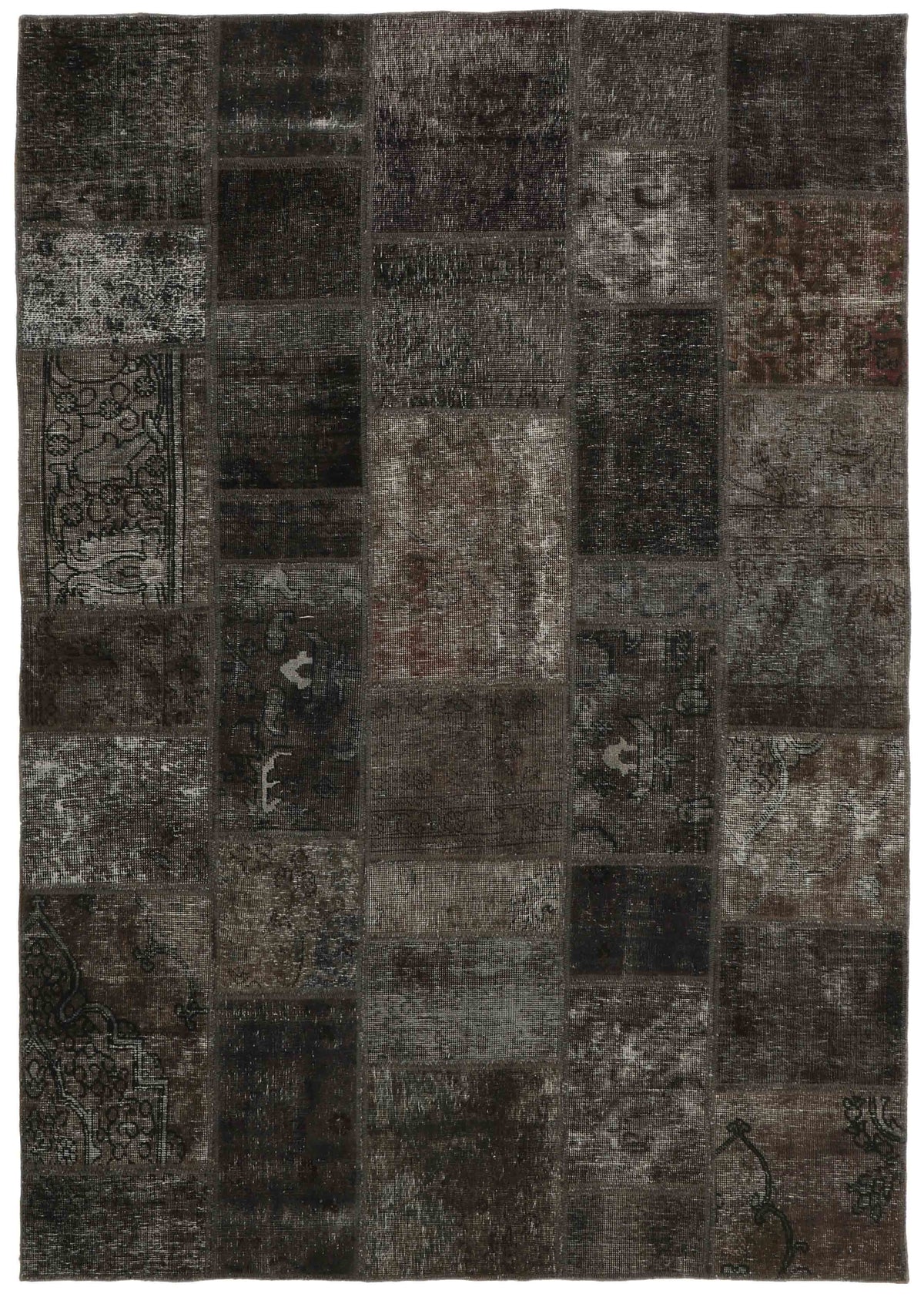 Vintage Royal Patchwork Rugs | Antique Persian Handcraft170 cm x 241 cm