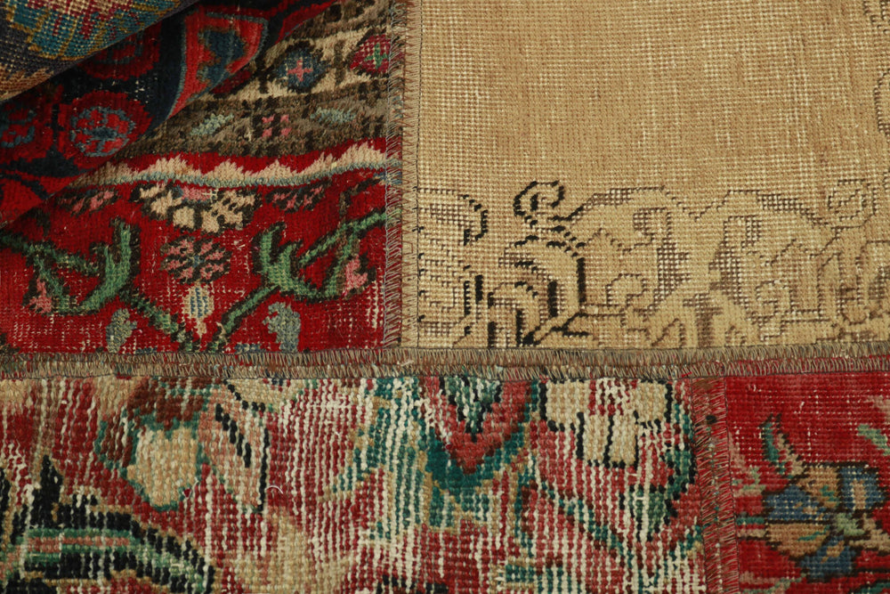 Vintage Royal Patchwork Rugs | Antique Persian Handcraft172 cm x 238 cm