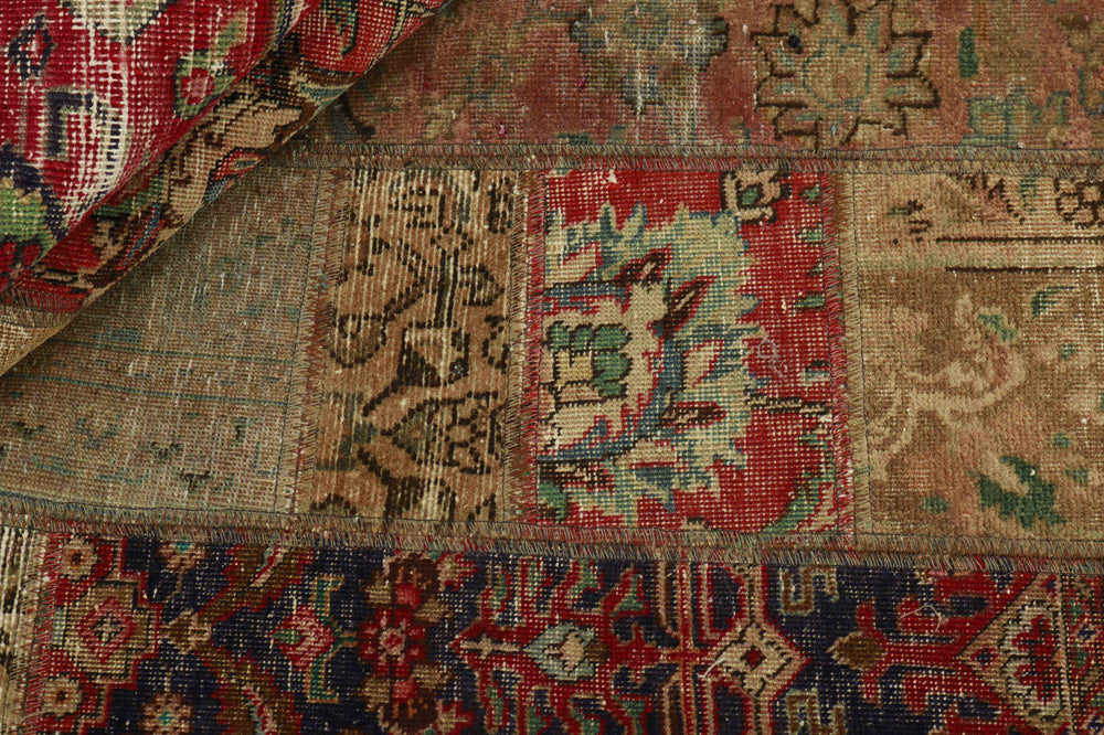 Vintage Royal Patchwork Rugs | Antique Persian Handcraft171 cm x 243 cm