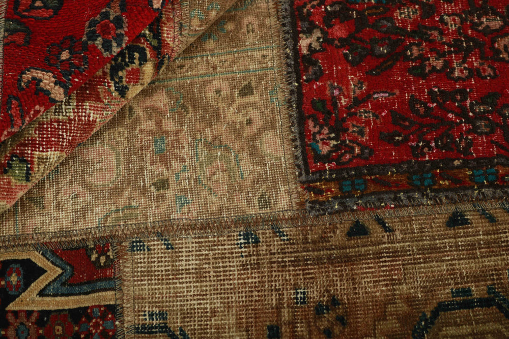 Vintage Royal Patchwork Rugs | Antique Persian Handcraft172 cm x 240 cm