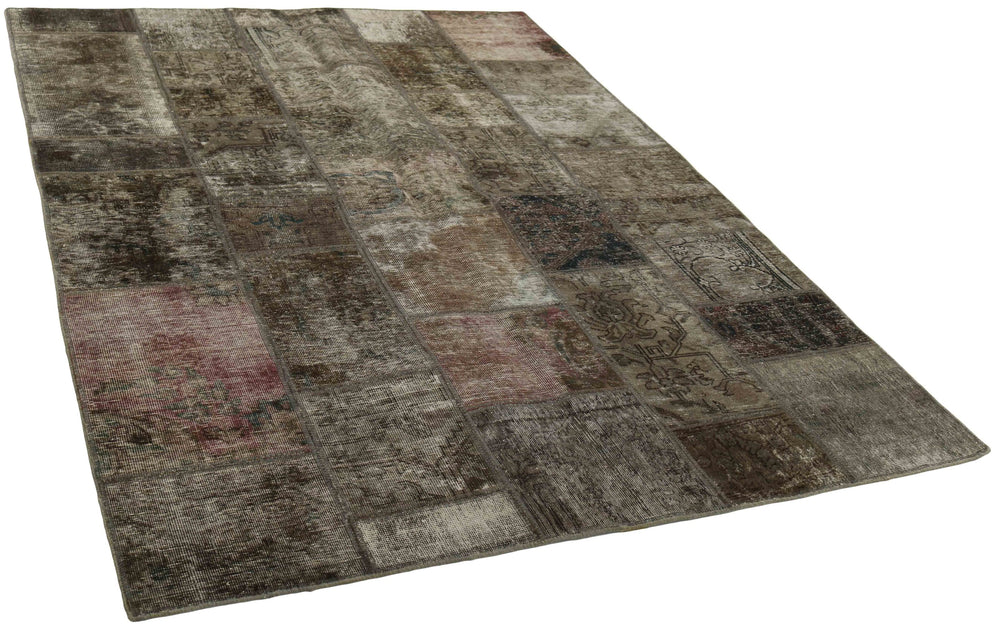 Vintage Royal Patchwork Rugs | Antique Persian Handcraft169 cm x 240 cm