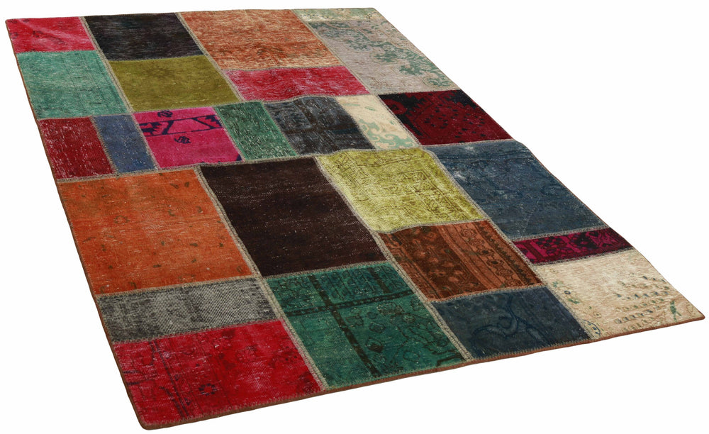 Vintage Royal Patchwork Rugs | Antique Persian Handcraft140 cm x 200 cm