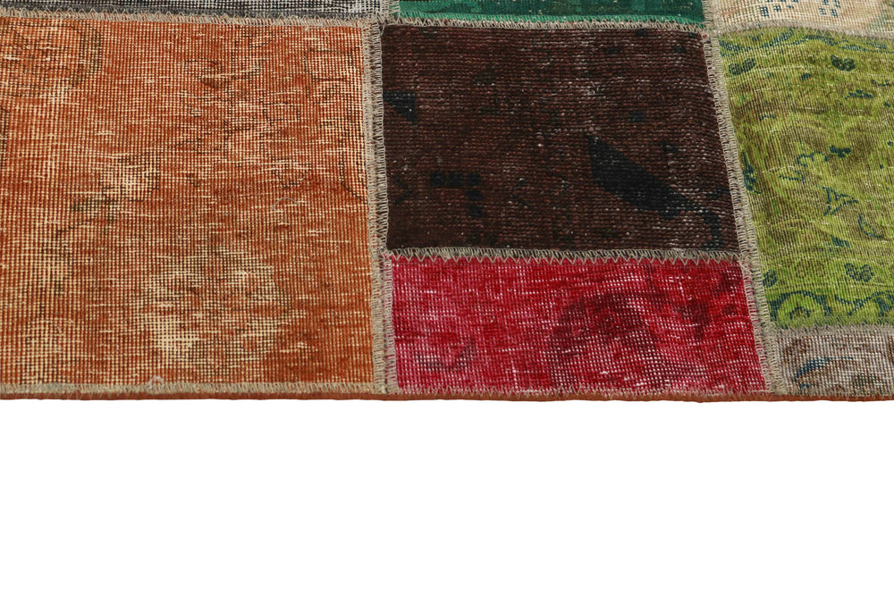 Vintage Royal Patchwork Rugs | Antique Persian Handcraft141 cm x 198 cm