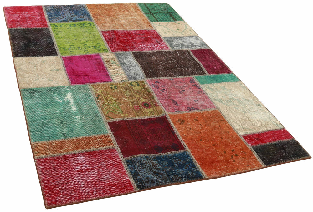 Vintage Royal Patchwork Rugs | Antique Persian Handcraft140 cm x 200 cm
