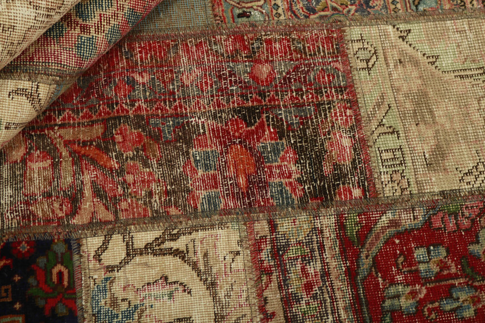 Vintage Royal Patchwork Rugs | Antique Persian Handcraft171 cm x 242 cm