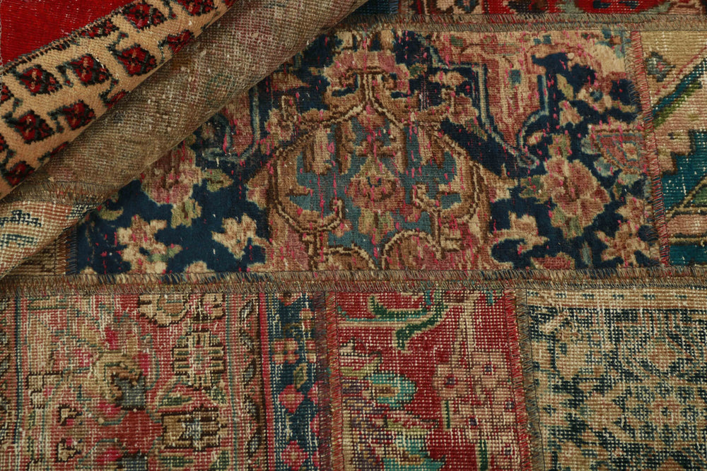 Vintage Royal Patchwork Rugs | Antique Persian Handcraft169 cm x 240 cm