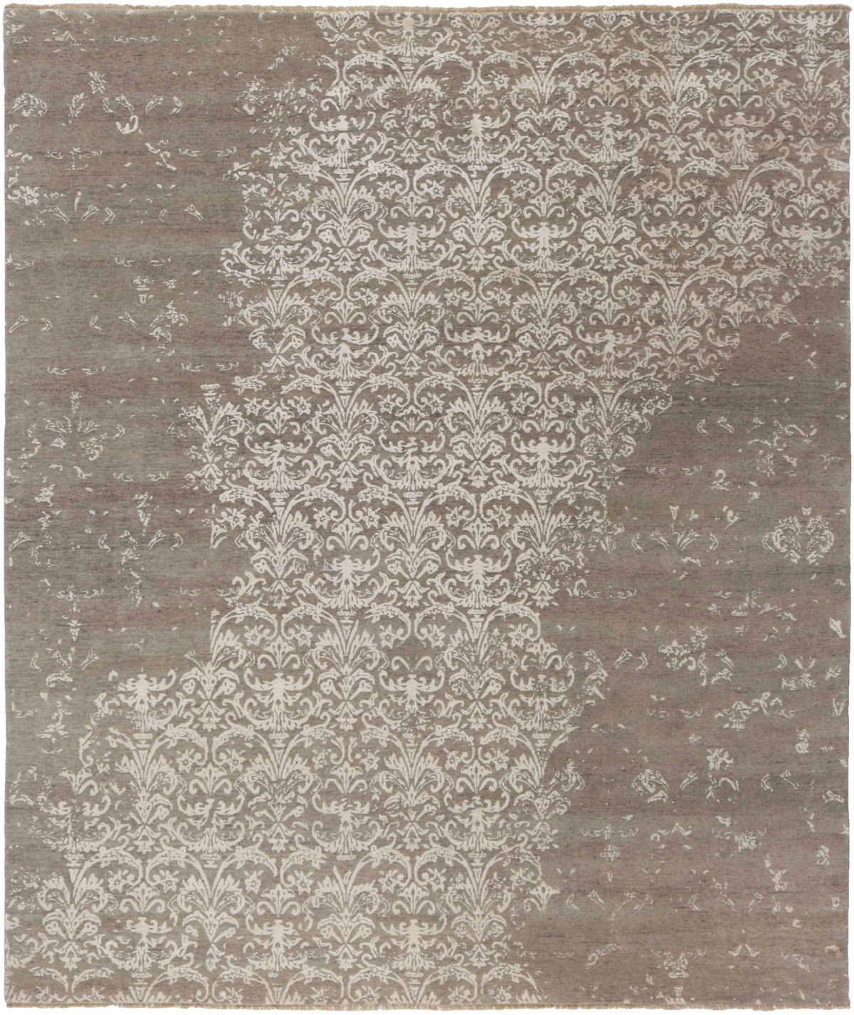 The Damask Collection: Elegant Hand Knotted Kashmir Rugs for Stylish Interiors258 cm x 302 cm