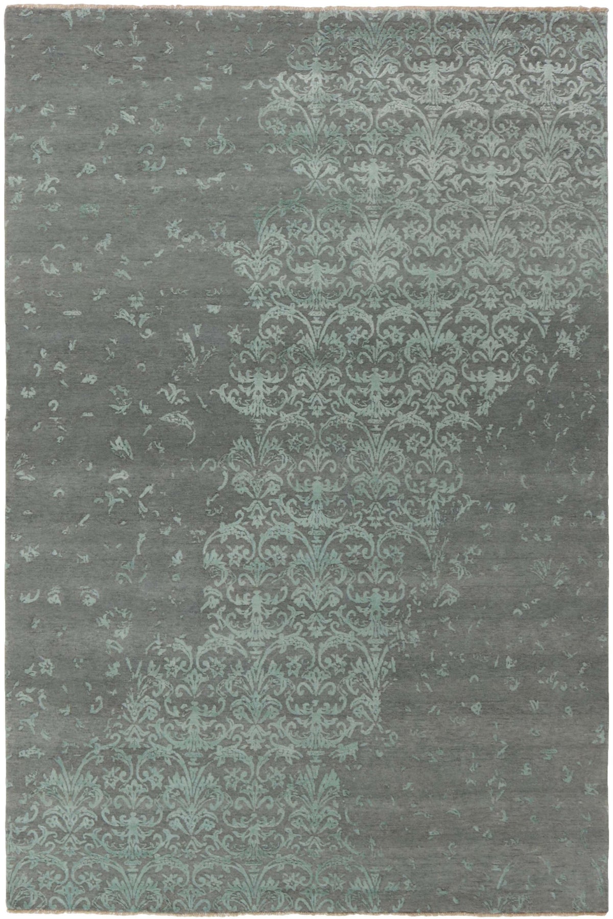 Elegant Hand Knotted Kashmir Rugs - Explore The Damask Collection200 cm x 302 cm