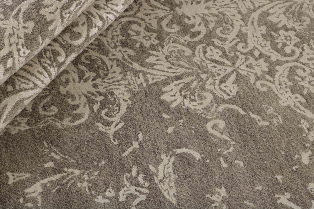 The Damask Collection: Elegant Hand Knotted Rugs from Kashmir for Your Home206 cm x 302 cm