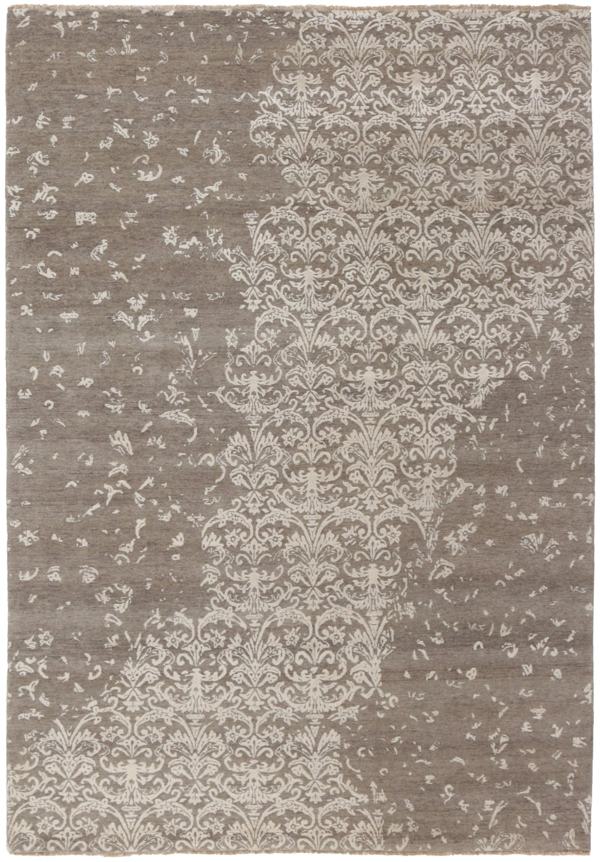 The Damask Collection: Elegant Hand Knotted Rugs from Kashmir for Your Home206 cm x 302 cm