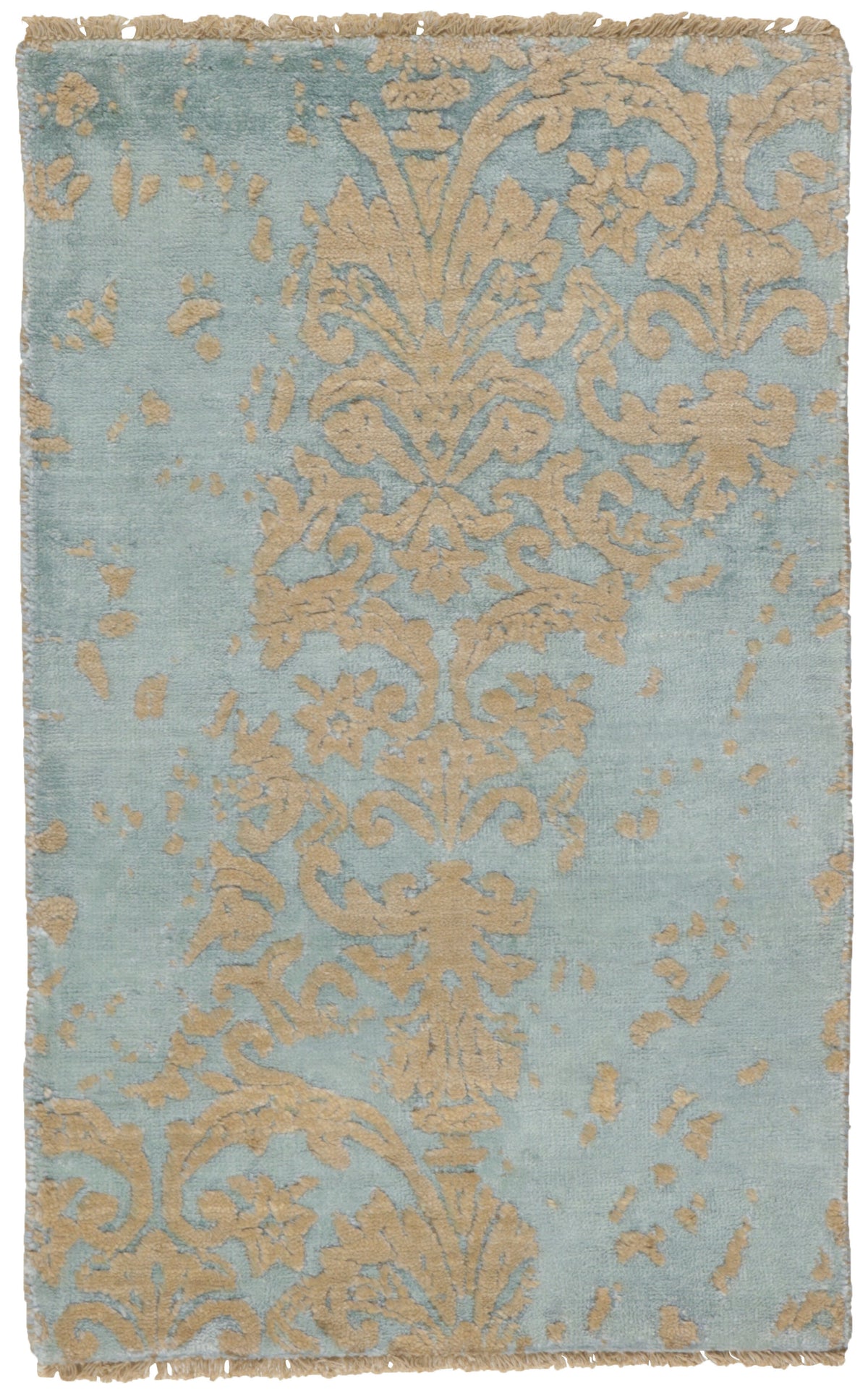 Elegant Hand Knotted Kashmir Rugs - Explore The Damask Collection60 cm x 90 cm