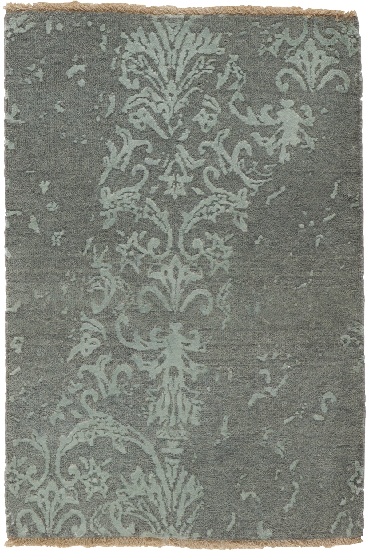 The Damask Collection: Elegant Hand Knotted Kashmir Rugs for Stylish Interiors60 cm x 90 cm