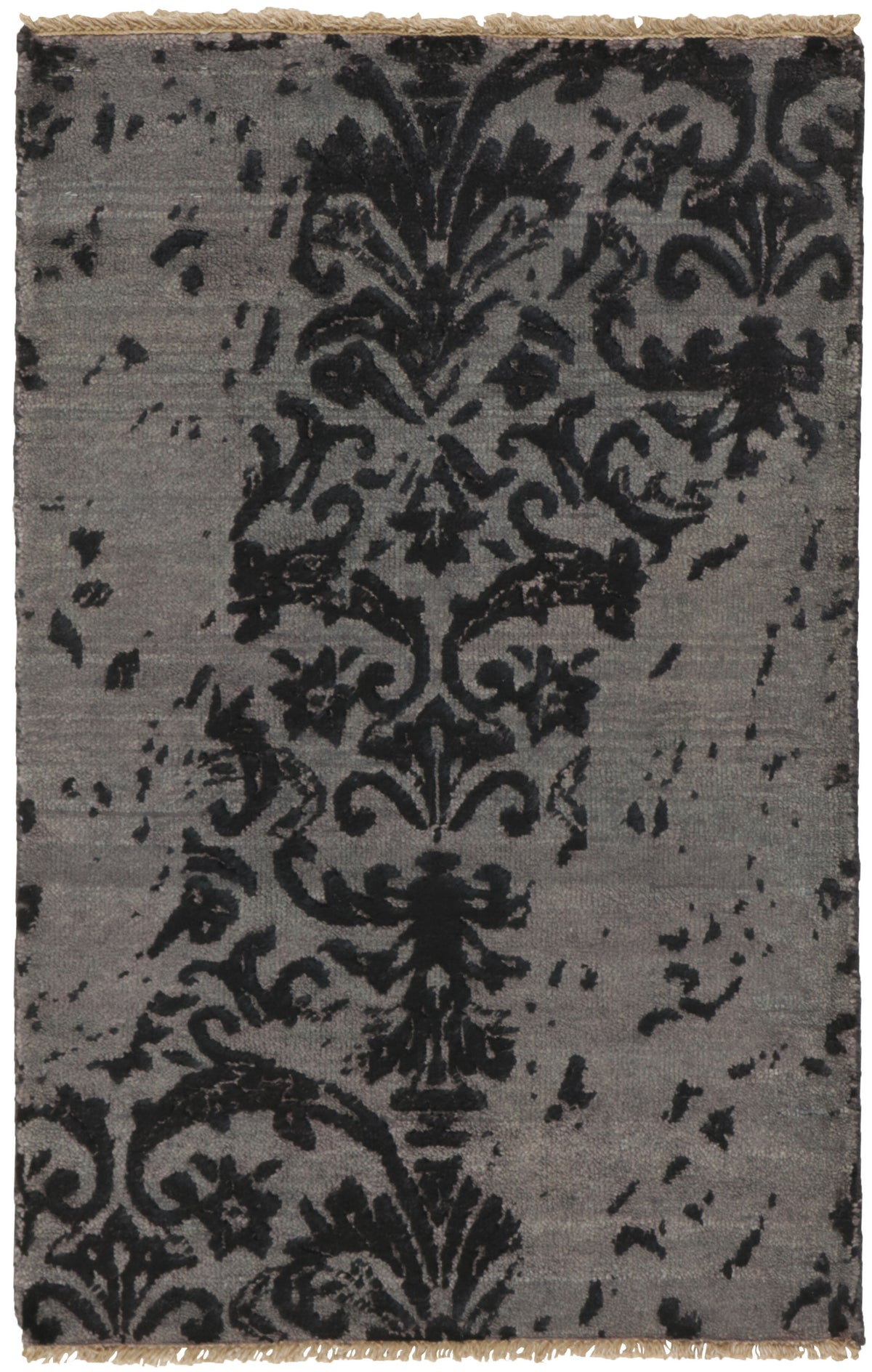 Hand Knotted Kashmir Rugs - Luxurious Choices in The Damask Collection60 cm x 90 cm