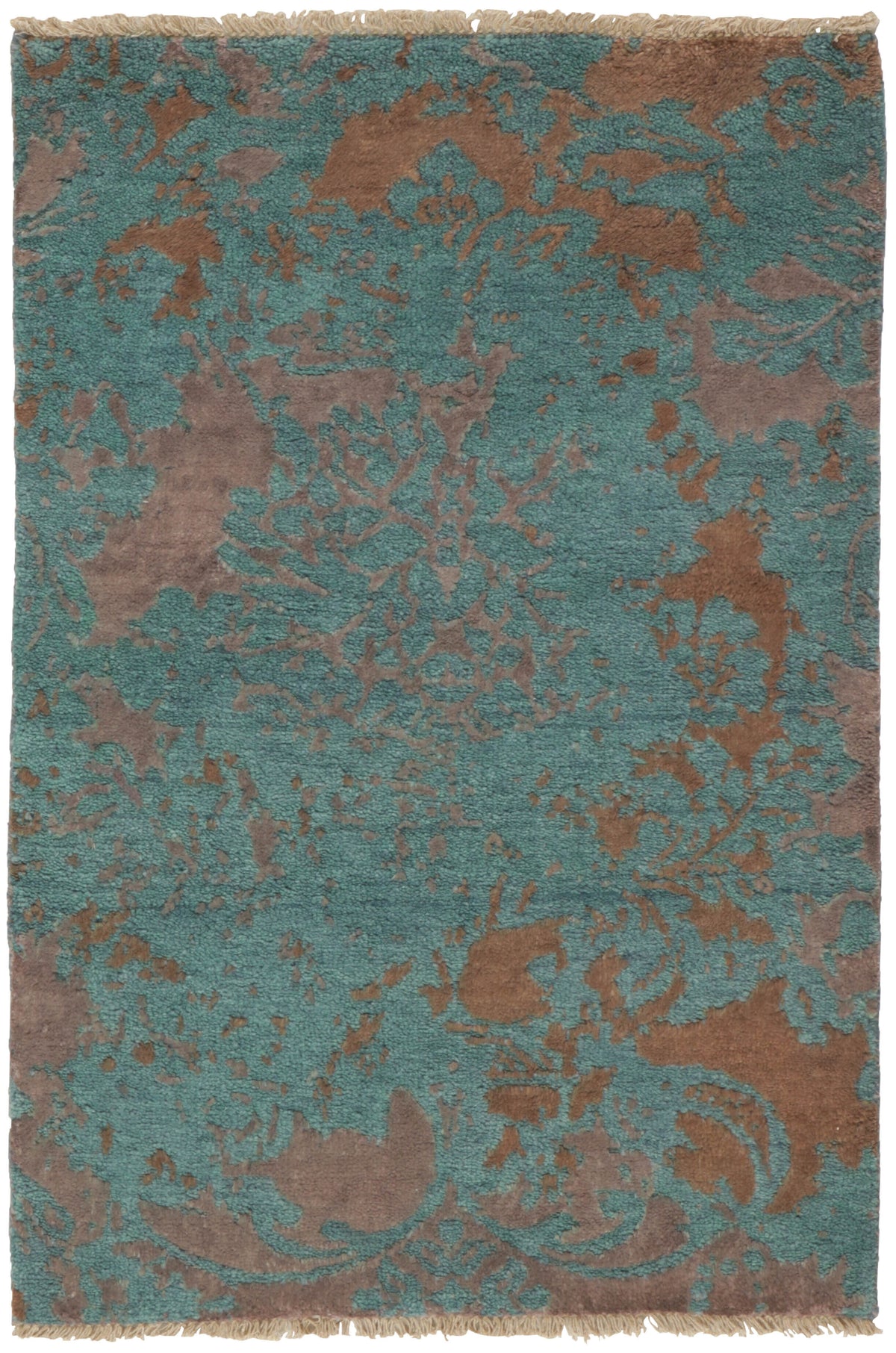 Timeless Hand Knotted Kashmir Rugs - Explore The Damask Collection60 cm x 90 cm