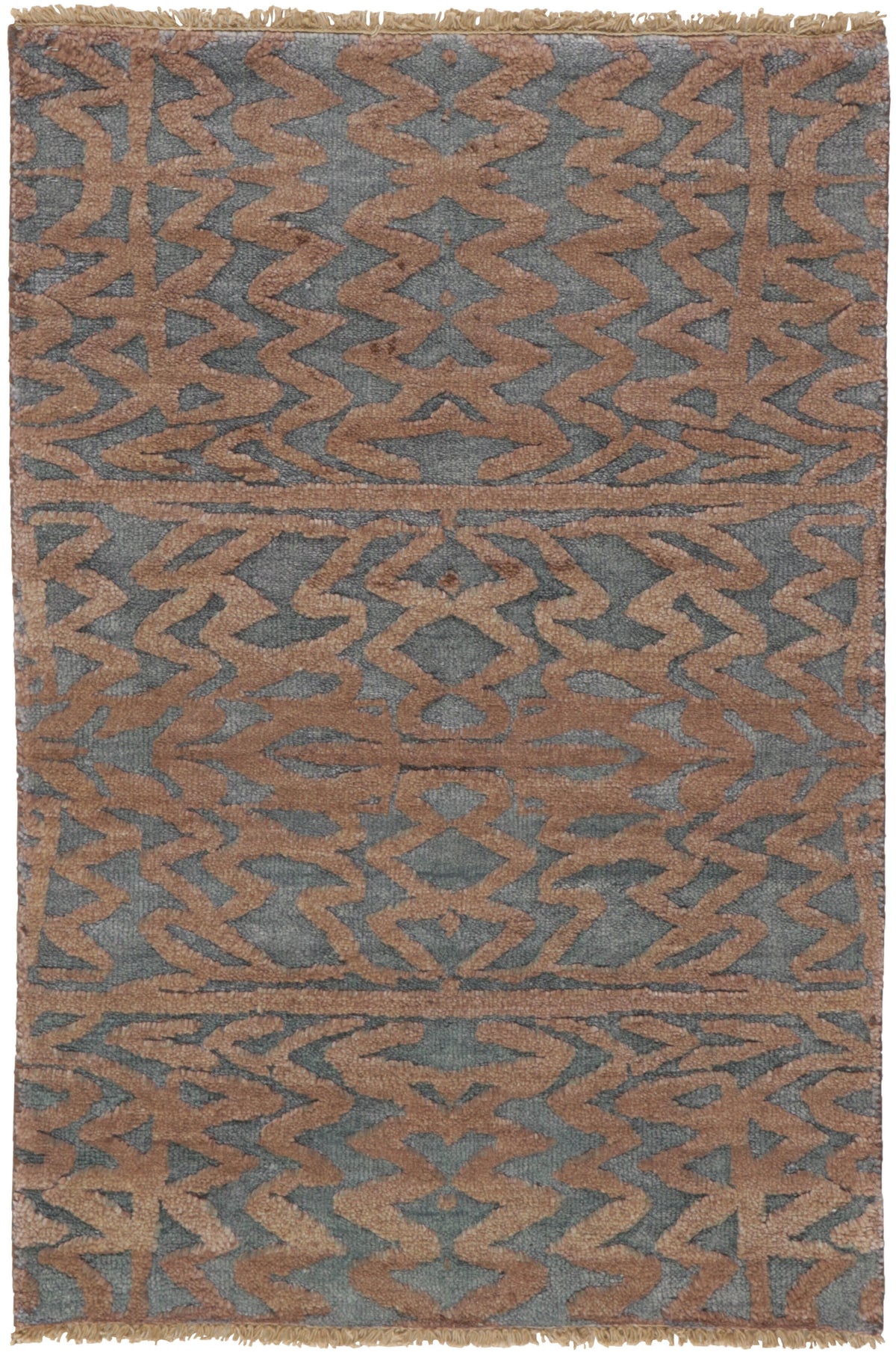 The Damask Collection: Elegant Hand Knotted Rugs from Kashmir for Your Home60 cm x 90 cm