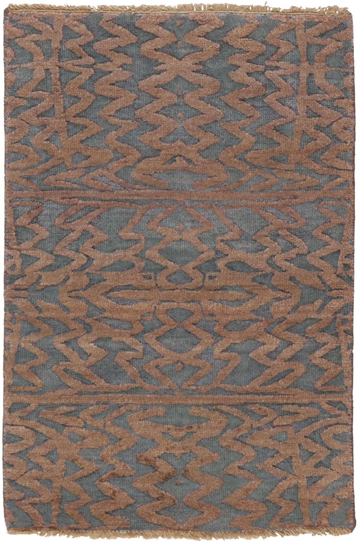 The Damask Collection: Timeless Hand Knotted Kashmir Rugs for Classic Style60 cm x 90 cm