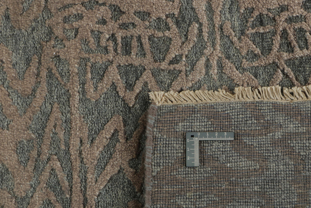 Timeless Hand Knotted Kashmir Rugs - The Damask Collection for Stylish Spaces81 cm x 252 cm