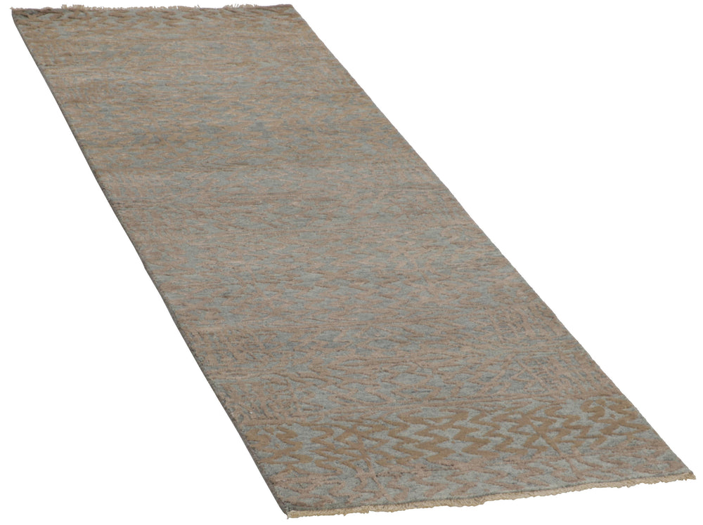 Timeless Hand Knotted Kashmir Rugs - The Damask Collection for Stylish Spaces81 cm x 252 cm