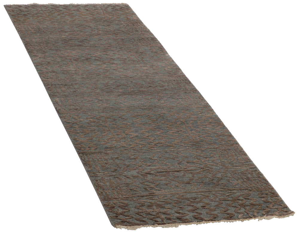 Timeless Hand Knotted Kashmir Rugs - The Damask Collection for Stylish Spaces81 cm x 252 cm