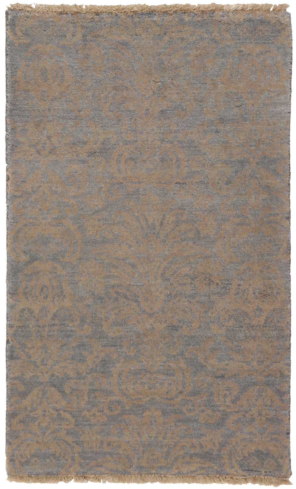 The Damask Collection: Timeless Hand Knotted Rugs from Kashmir for Every Room60 cm x 90 cm