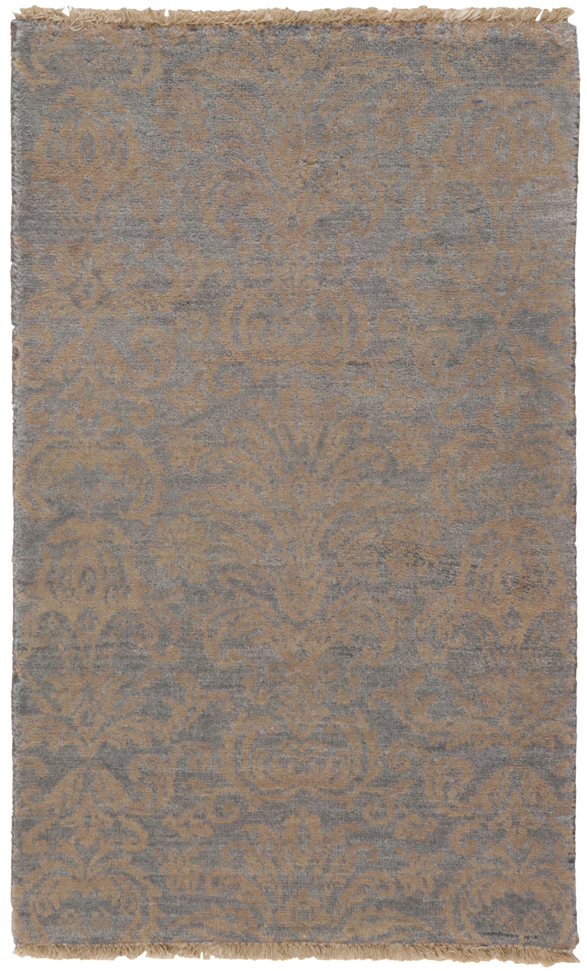 The Damask Collection: Timeless Hand Knotted Rugs from Kashmir for Every Room60 cm x 90 cm